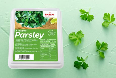 Fresh frozen chopped parsley