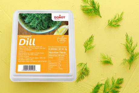 Fresh frozen chopped dill