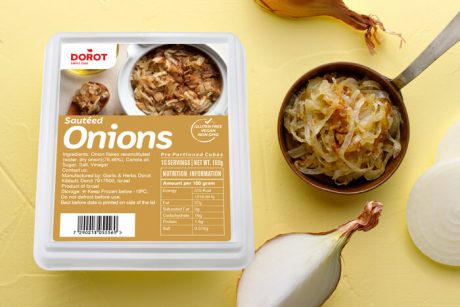 Frozen chopped sautéed onion